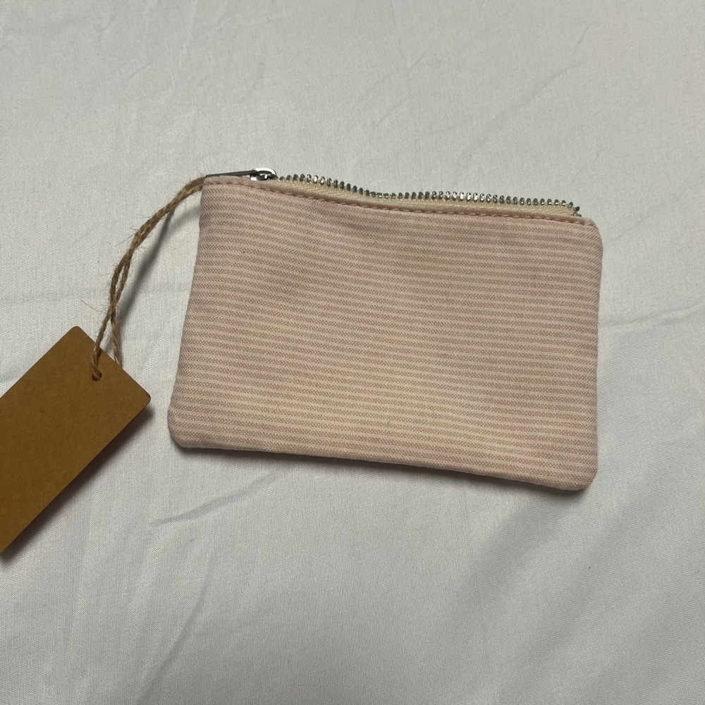 NEW! Brandy Melville Striped Coin Purse